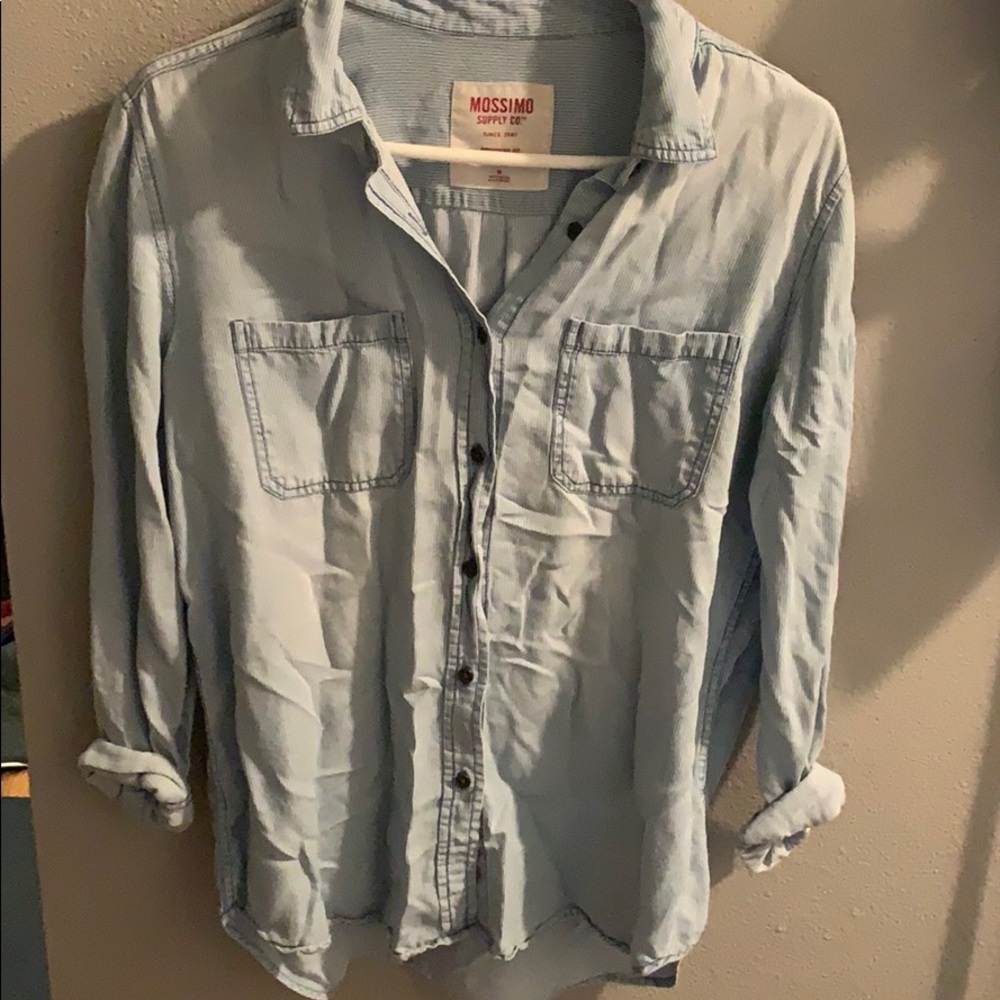 Chambray Top